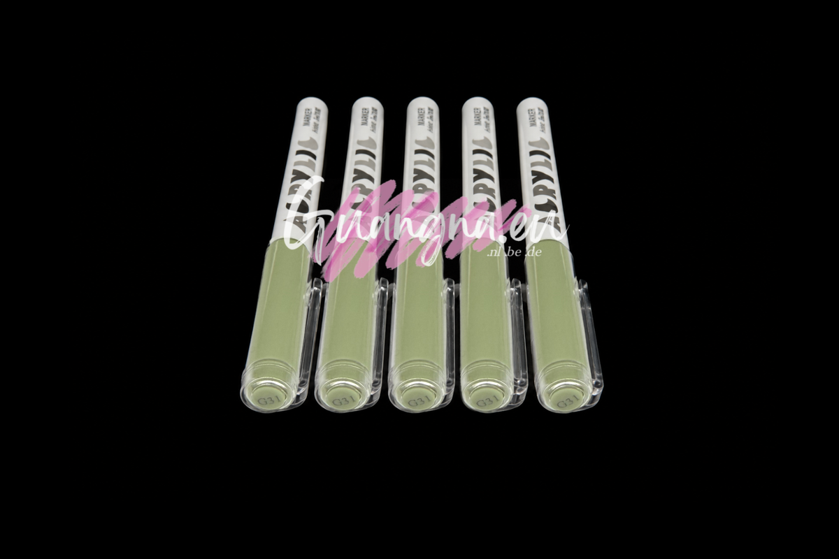 Guangna High Glossy Acrylic Marker - Single Piece / Choose Your Color (1 Piece)