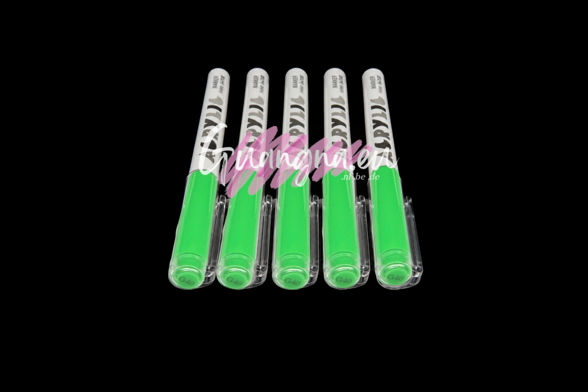 Guangna High Glossy Acrylic Marker - Single Piece / Choose Your Color (1 Piece)