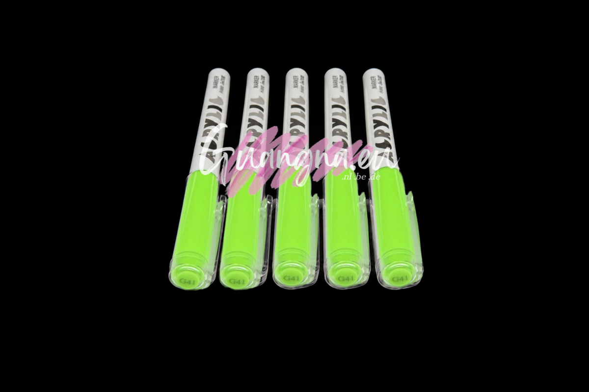Guangna High Glossy Acrylic Marker - Single Piece / Choose Your Color (1 Piece)