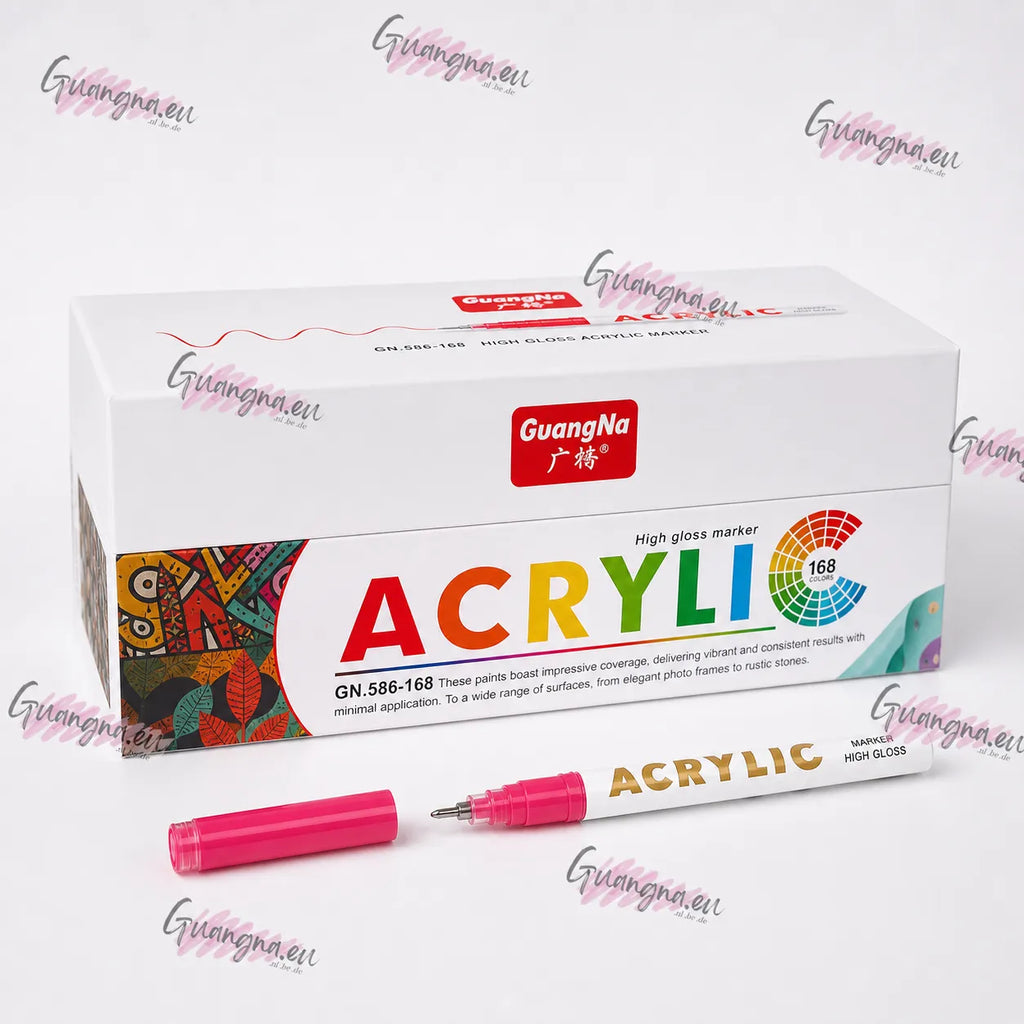 Guangna High Glossy Acrylic Marker - Single Piece / Choose Your Color (1 Piece)
