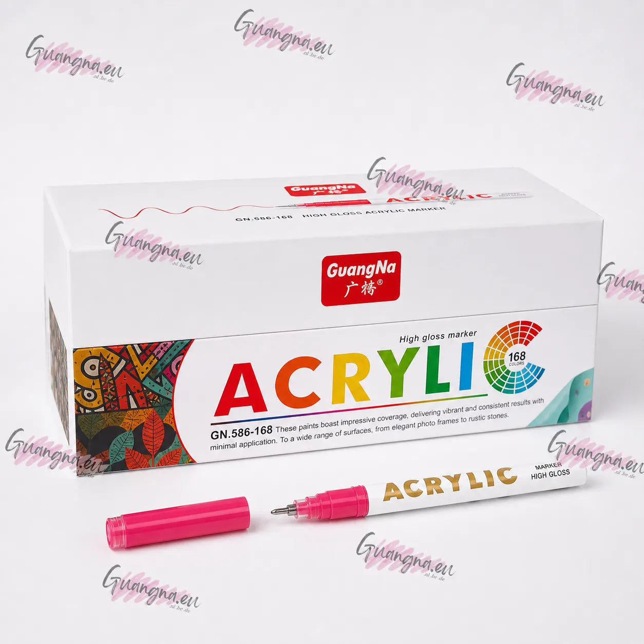 Guangna High Glossy Acrylic Marker - Single Piece / Choose Your Color (1 Piece)