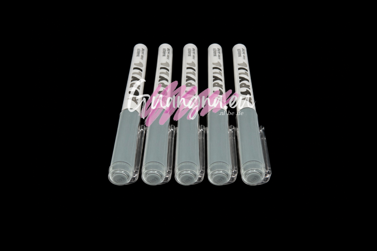 Guangna High Glossy Acrylic Marker - Single Piece / Choose Your Color (1 Piece)