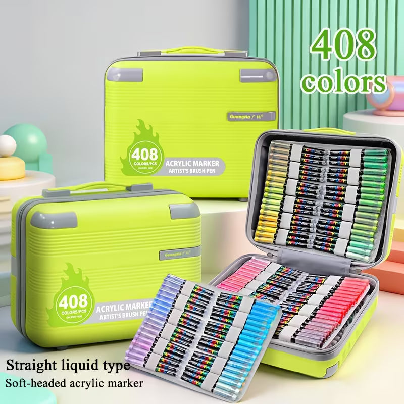 Guangna Brush Markers set 408 NEW