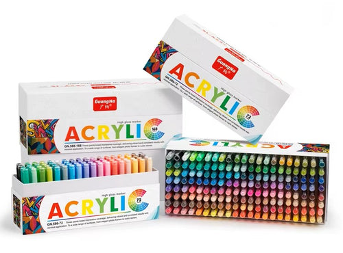 Guangna High Glossy Acrylic Marker - Single Piece / Choose Your Color (1 Piece)